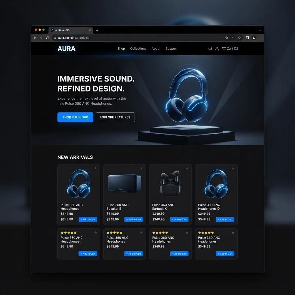 Premium E-Commerce Storefront
