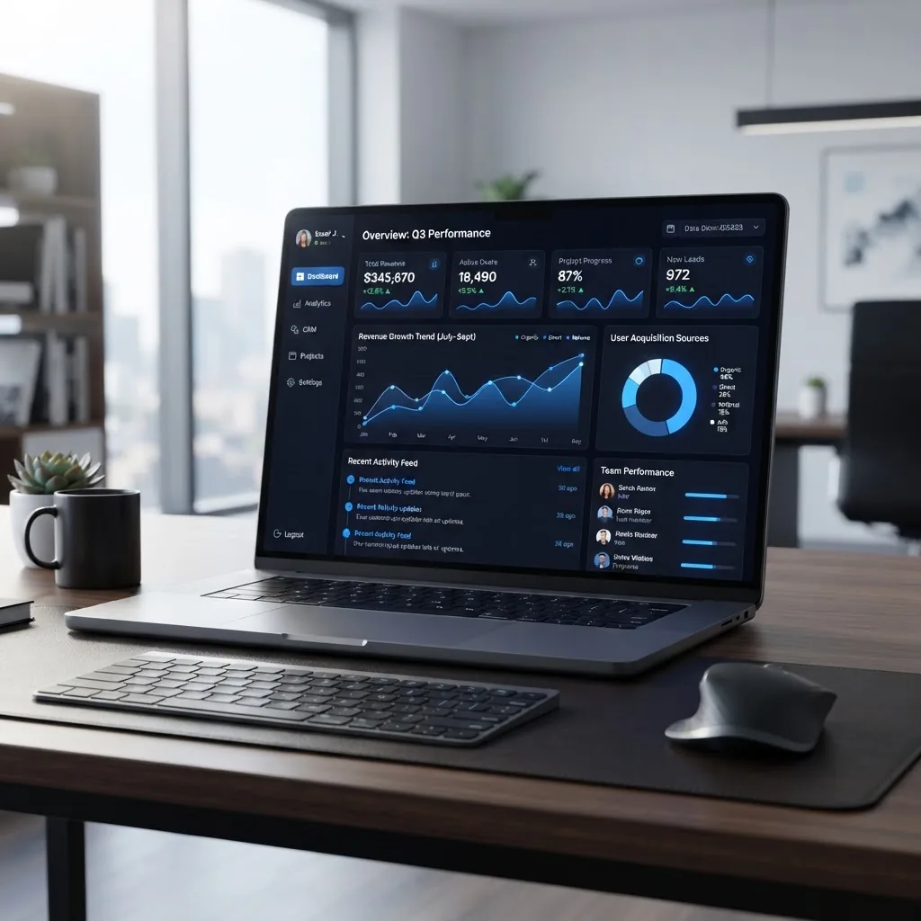 Enterprise SaaS Dashboard